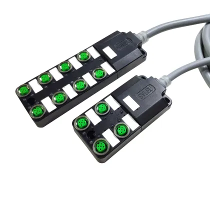 IP67 M12 Junction box with cable