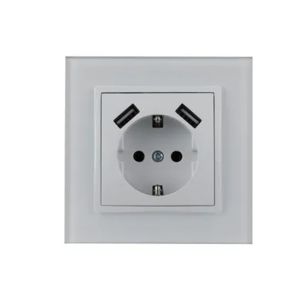 Waterproof USB Charger Socket for Wall Switch and Sockets