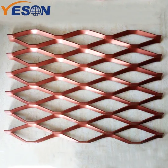 4ft x 8ft Steel or Aluminum Expanded Metal Mesh Sheets