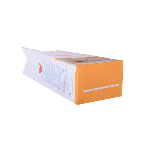 Food Contact Paper Flour Resealable Packaging Custom