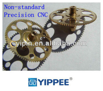 CNC precision hardware parts turning electroics parts gear parts