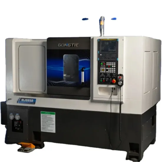 High Precision Slant Bed CNC Lathe with Hydraulic Chuck Turret