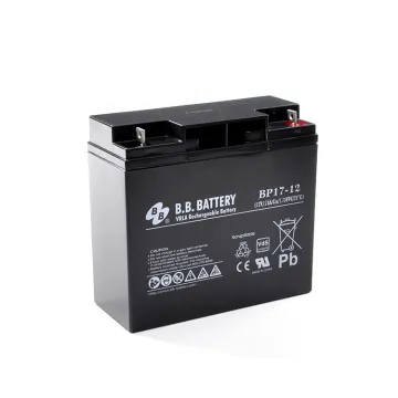 Replacement 12V 17Ah Lead-Acid Battery for UPS Systems