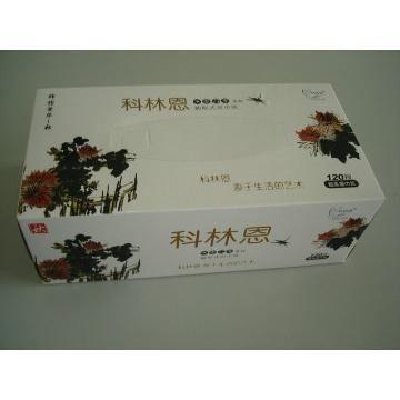 box Facial tissue paper/ the facial tissue with box