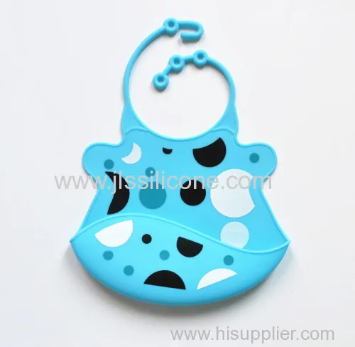 High Quality And Health Silicone Baby Bibs With Different Picture Design 