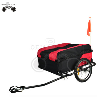 16' wheels-quick release large bike cargo trailer