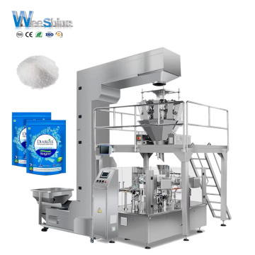 Máquina de embalagem e embalagem de sal pré-fabricada eficiente