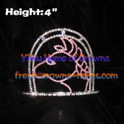 Cowboy Horse Crystal Crowns