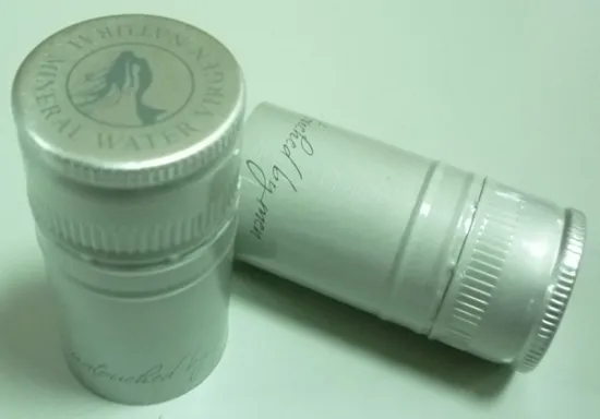 Luxury mineral water bottle closures