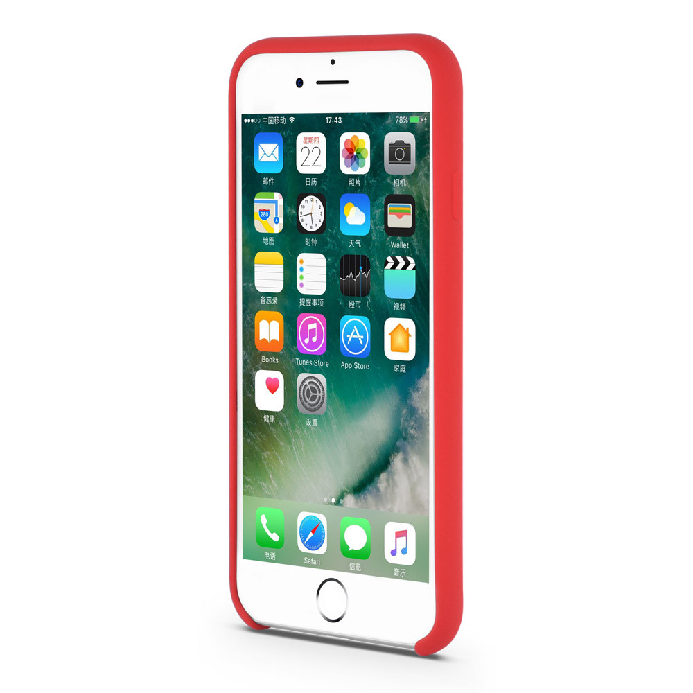 Liquid Silicone Iphone8 Shell