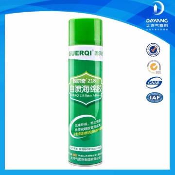 Aerosol Chemicals Sponge Spray Adhesive For Rubber Insulation