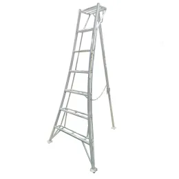 Aluminum garden fruit used tripod ladder
