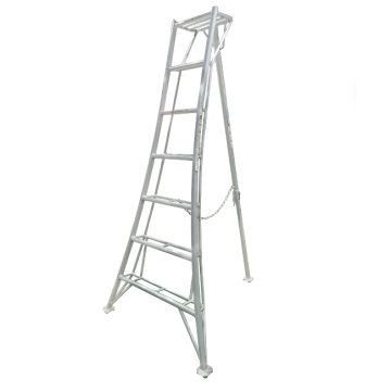 Aluminum garden fruit used tripod ladder