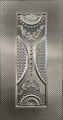 Pelle della porta in metallo stampata da 1,2 mm