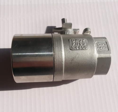 Industrial Ball Valves 2-Piece Sanitary Ball Valve 1000Psi