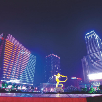 4W Custom Color Outdoor Waterproof P65 DMX512 DC24V LED Pixel Light for Building Bridge Facade