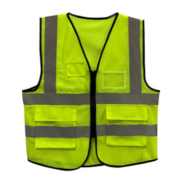 giubbotto di sicurezza riflettente in mesh di classe 2 all&#39;ingrosso