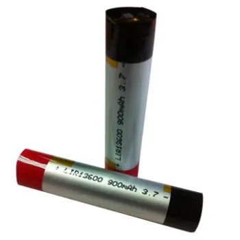 Electronic cigarette battery, 13600 with 900mAh, 3.7V, UL/UN-approved, used for electronic cigaretteNew