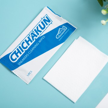 빠른 청소를 위한 편리한 흰색 신발 청소용 물티슈