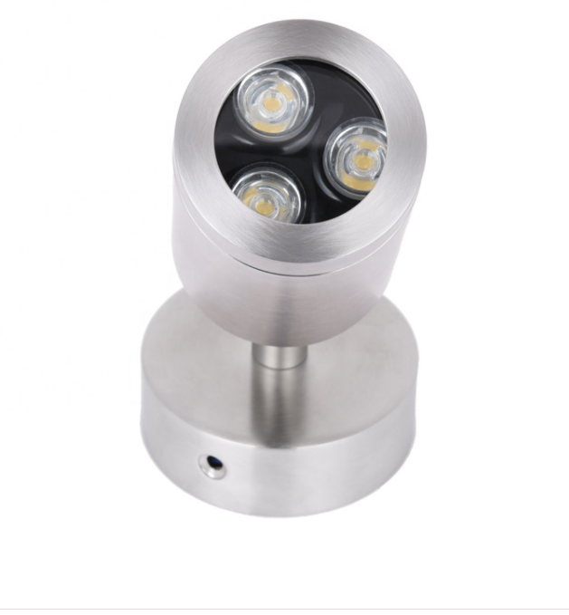 Mehrfarbige IP68 3W Unterwasser-Pool-LED-Leuchten