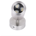 Mehrfarbige IP68 3W Unterwasser-Pool-LED-Leuchten