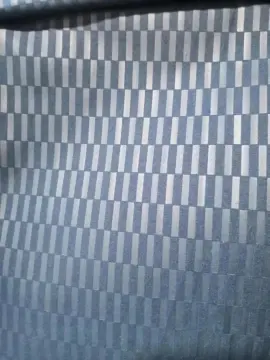 polyester blue emboss fabric