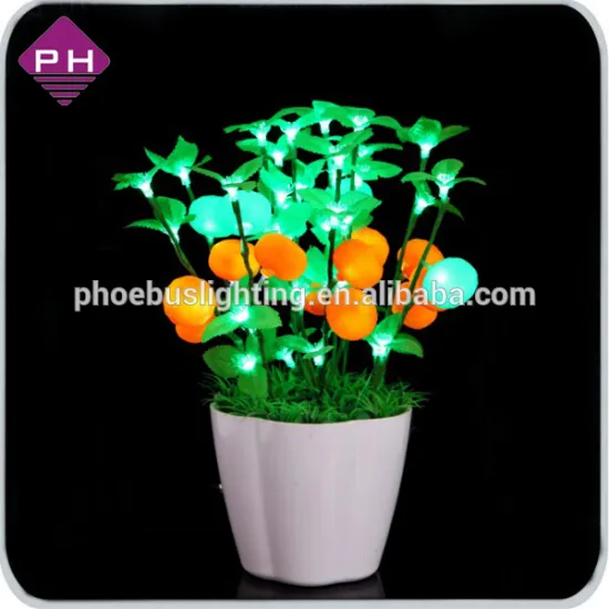 New led flower vase light for wedding decoration