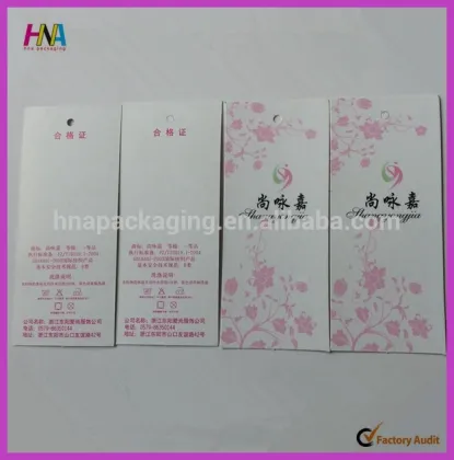 2015 Fashion Clothing Brand Tags For Clothes