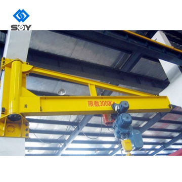1 Ton Manual Control Wall Mounted Jib Crane Hoist - Good Machinery Hot Sale