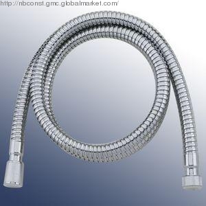 Brass Double Lock Chrome-plated Shower Hose Dia 17