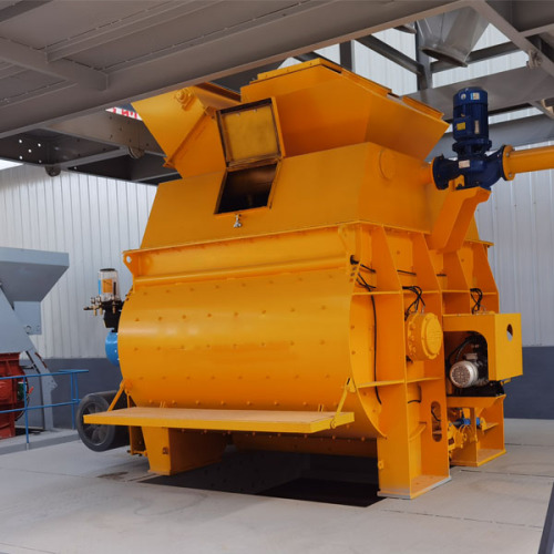 mixer of cement js500 small concrete mixing plant