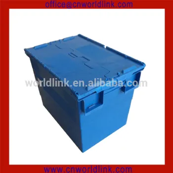 60kg Security Attach Lid Plastic Storage Container for Moving
