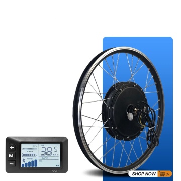 48V 1500W eBike Conversion Kit: Rear Rotate Wheel Hub Motor for 20-29inch Bicycles