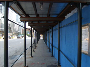 Bridge Leg for Sidewalk Shed Projects