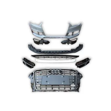 CLY Car Bumpers for 2014-2016 Audi A3 & S3 - Front Bumper with Grille Body Kits