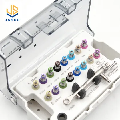 Factory price dental tooth Implantation Prosthetic Kit Universal Restoration Screwdriver Implant Tool Box