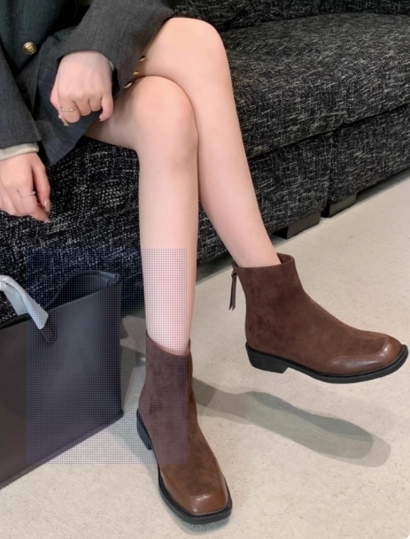 autumn and winter Ladies' warm wool boots