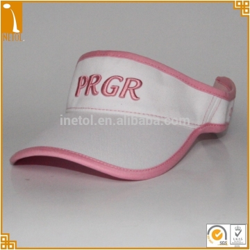 2016 High quality but cheap women's sports style lighted bulk sale visor cap