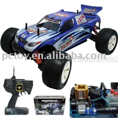 1:10 RC 4WD Gas Truck with 15 Engine