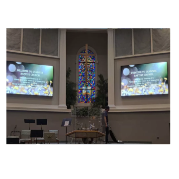 Kinglight Nationstar P5mm LED Wall Video untuk Peringkat Gereja dan Pandangan Digital