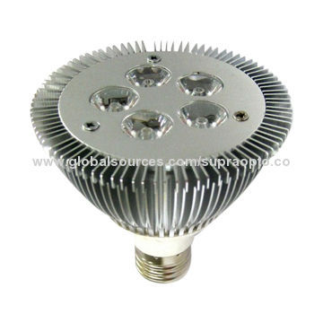 LED Spotlight Bulb with Power of 5 x 1W, Voltage of 12V AC/DC