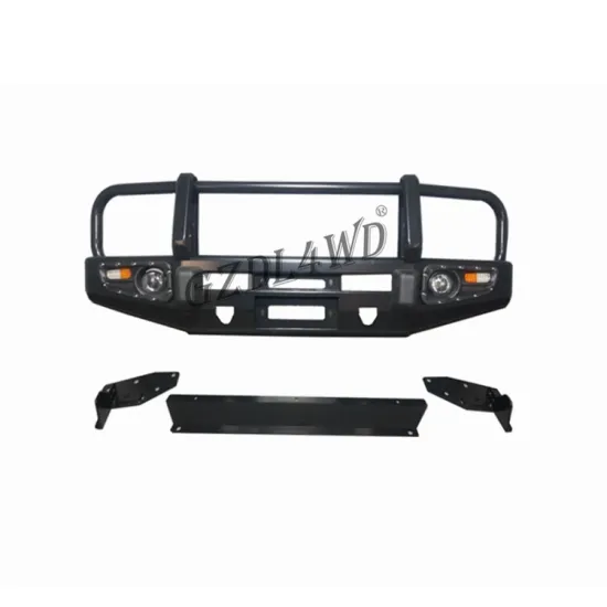 4x4 Parts: Winch & Steel Bumper for Land Cruiser Prado 90 Series
