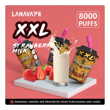 Lana Vape Vietnam Lanabar XXL 8000パフ