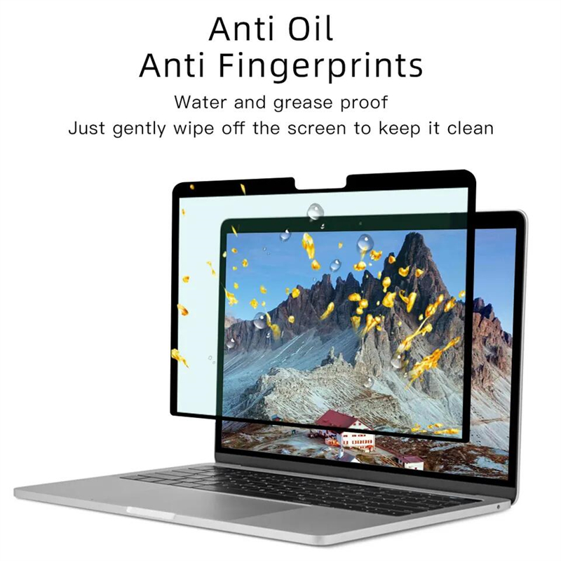 Protecteur d'écran anti-Spy amovible filtre MacBook Pro Frame