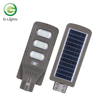 Lâmpada de rua solar IP65 do sensor de movimento externo Bridgelux