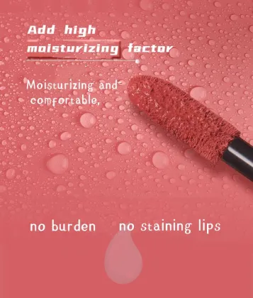 Matte non-stick cup lip glaze