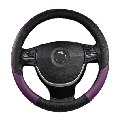 Elaborate Leather Steering Covers for Car Accessories