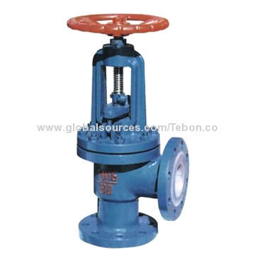 Angle-type Globe Valve, All Materials, DN15-600, Pressure from 1.0-42MPa, OEM is Accepted