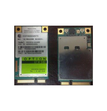 Unlocked Option GTM380 7.2Mbps 3G WCDMA HSUPA HSDPA EDGE GRPS GPS WWAN Mini PCI-E Module