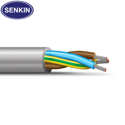 High flex silicone rubber insulation multiconductor cable